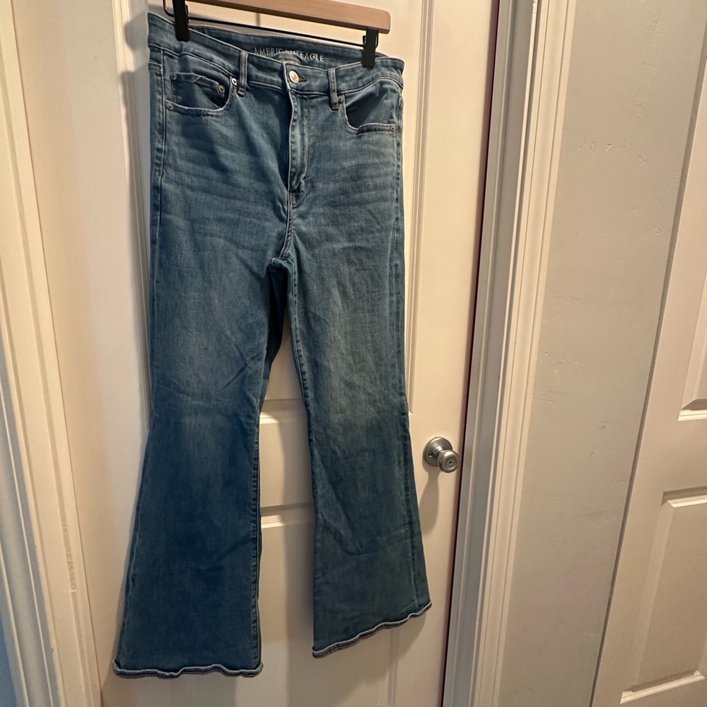 American Eagle AE High Rise Flare Jeans